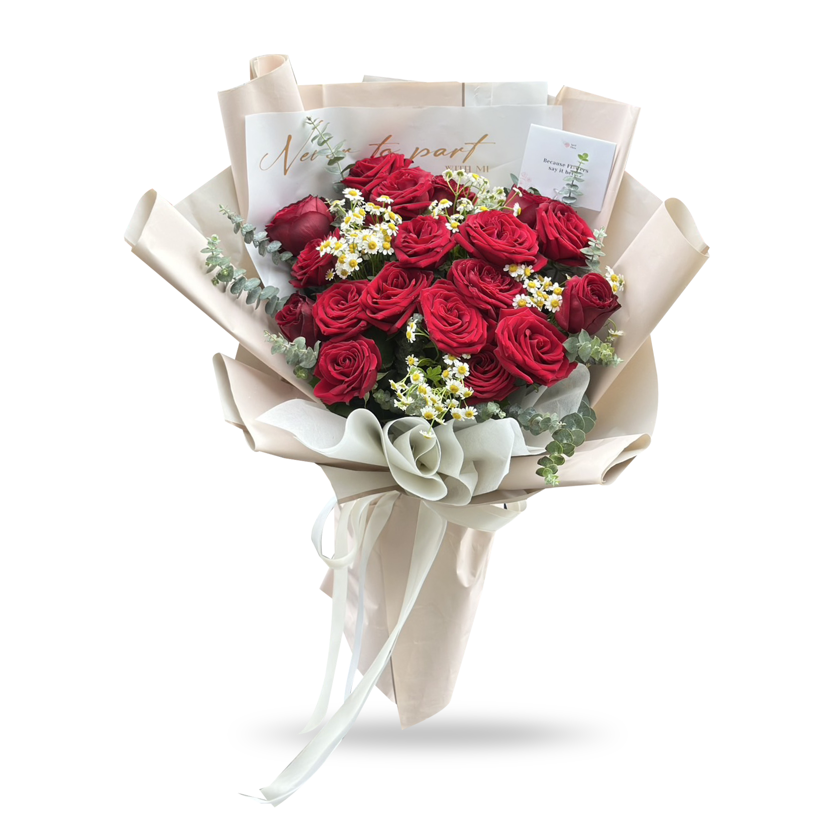 ช่อดอกไม้ "Daisy & Roses"